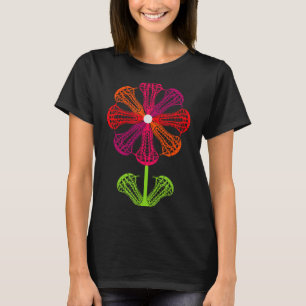 Süße Lax-Mädchen Lacrosse Spielerin Stock . Mädche T-Shirt