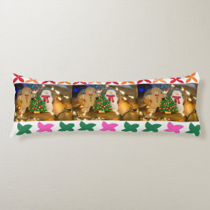 Süße Lebkuchen-Weihnachts-Body-Pillow Seitenschläferkissen