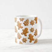 Süße Lebkuchen-Weihnachts-Tasse Kaffeetasse (VorderseiteRechts)