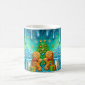 Süße Lebkuchen-Weihnachts-Tasse-Wrap Kaffeetasse (Mittel)