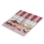 Süße Leckerei-Bäckerei-Cartoonfliese Fliese (Seite)