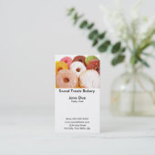 Süße Leckerei-Geschäfts-Karte Visitenkarte (Stehend Vorderseite)