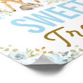 Süße Leckereien Blauwaldtiere Lieblinge Poster (Ecke)