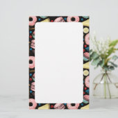 Süße Leckereien Briefpapier (Stehend Vorderseite)