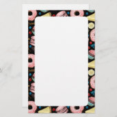 Süße Leckereien Briefpapier (Vorne/Hinten)