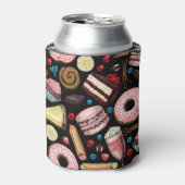 Süße Leckereien Dosenkühler (Kanne Vorderseite)