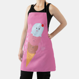 Süße Leckereien - Eiscreme! Schürze