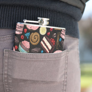 Süße Leckereien Flachmann