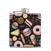 Süße Leckereien Flachmann (Vorderseite)