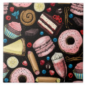 Süße Leckereien Fliese (Vorderseite)