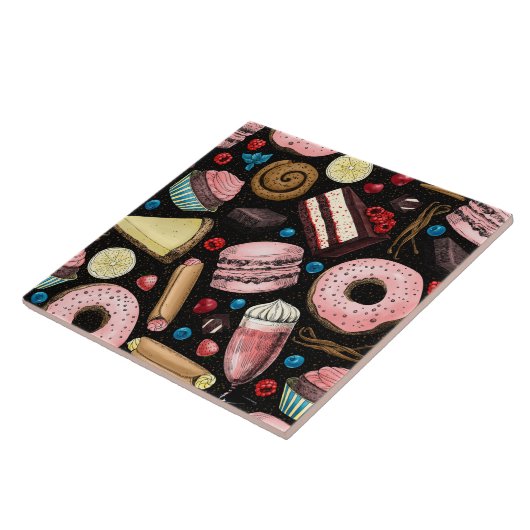 Süße Leckereien Fliese (Seite)