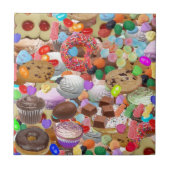 Süße Leckereien Fliese (Vorderseite)