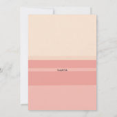 Süße Leckereien Geburtstagsparty Einladung (Rückseite)