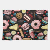 Süße Leckereien Geschirrtuch (Horizontal)