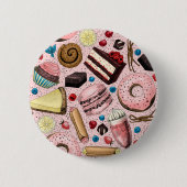 Süße Leckereien in Rosa Button (Vorderseite)