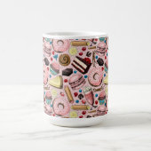 Süße Leckereien in Rosa Kaffeetasse (Mittel)