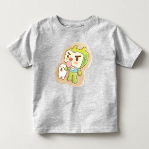 Süße Leckereien: Iron T & lächelnder Bichon-Eis-Ke Kleinkind T-shirt