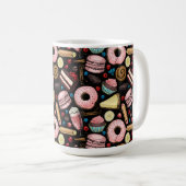Süße Leckereien Kaffeetasse (VorderseiteRechts)