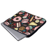 Süße Leckereien Laptopschutzhülle (Vorne Knopf)
