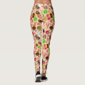 Süße Leckereien Leggings (Rückseite)