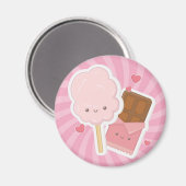 Süße Leckereien Magnet (Vorderseite/Rückseite)