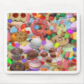 Süße Leckereien Mousepad (Vorne)