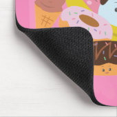 Süße Leckereien Mousepad (Ecke)