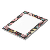 Süße Leckereien Notizblock (Rotiert)