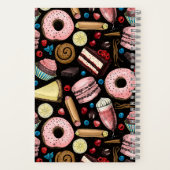 Süße Leckereien Notizblock (Rückseite)