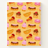 Süße Leckereien Notizblock (Rückseite)