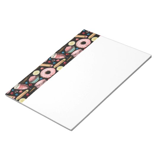 Süße Leckereien Notizblock (angewinkelt)