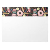 Süße Leckereien Notizblock (Vorderseite)