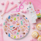 Süße Leckereien Pappteller (Party)