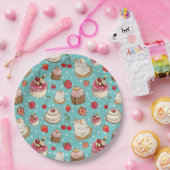 Süße Leckereien Pappteller (Party)