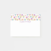 Süße Leckereien Post-it Klebezettel (Vorderseite)