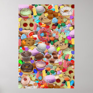 Süße Leckereien Poster