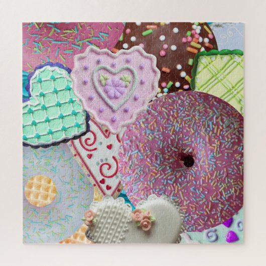 Süße Leckereien Puzzle (Vertikal)