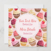 Süße Leckereien Save the Date (Vorderseite)