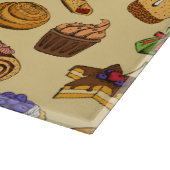 Süße Leckereien Schneidebrett (Ecke)