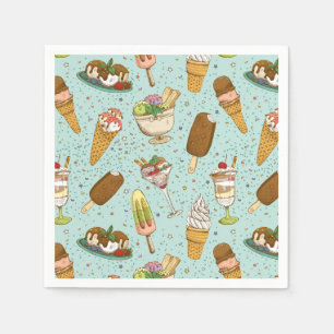 Süße Leckereien Serviette