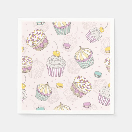 Süße Leckereien Serviette (Vorderseite)