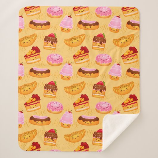 Süße Leckereien Sherpadecke (Vorderseite)