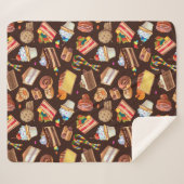 Süße Leckereien Sherpadecke (Vorderseite (Horizontal))