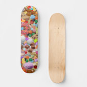 Süße Leckereien Skateboard (Vorderseite)