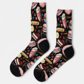 Süße Leckereien Socken (Linkes Detail)
