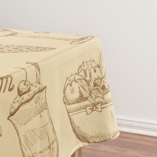 Süße Leckereien Tischdecke (Beispiel)