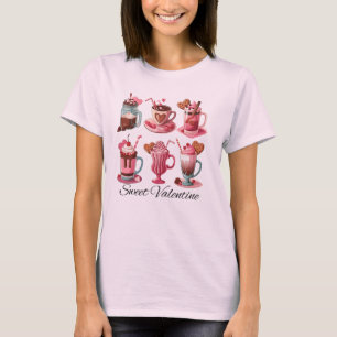 Süße Leckereien zum Valentinstag T-Shirt