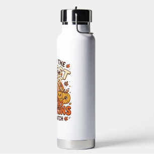 Süße Lehrer-Kürbis-Herbst-Klassenzimmer-Vektor-Des Trinkflasche