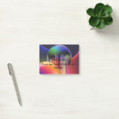 Süße Lehrer-Post-it-Notizen | Personalisierter Kla Post-it Klebezettel (Büro)