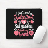 Süße Lehrer Valentinstag Mousepad (Mit Mouse)